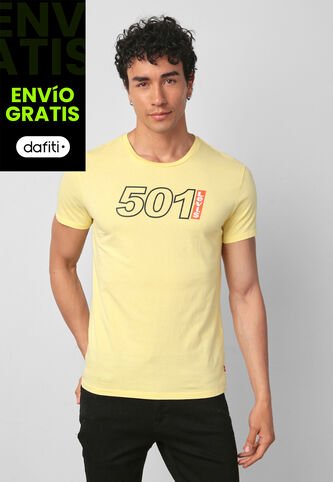 Camiseta Levi's Graphic Amarillo Levis