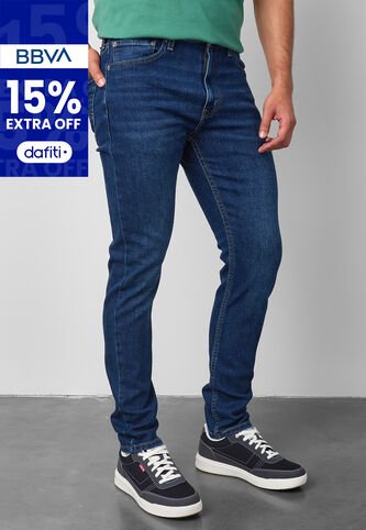 Jean Levi's 512 Slim Taper Fit Índigo Medio Levis
