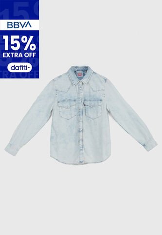 Camisa Denim Levi's Índigo Claro Levis