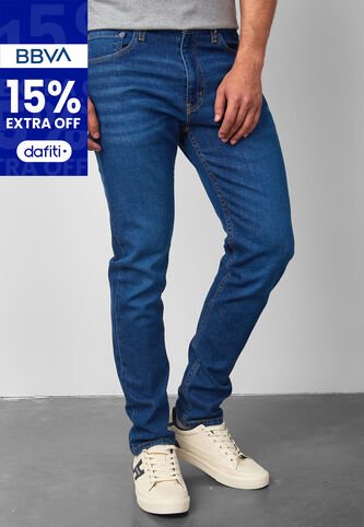 Jean Levi's 512 Slim Taper Fit Índigo Medio Levis
