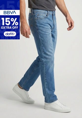 Jean Levi's 505 Regular Fit Índigo Claro Levis
