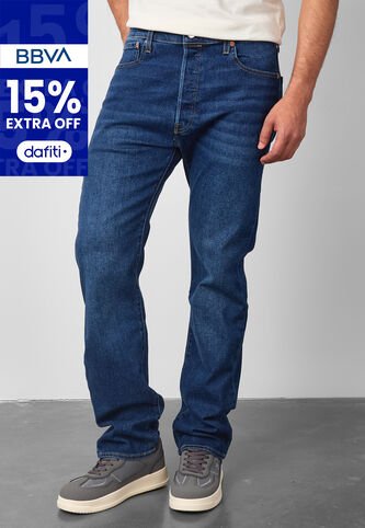 Jean Levi's 501 Original Fit Índigo Medio Levis