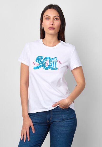 Camiseta Levi's The Perfect Blanco