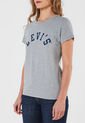 Camiseta Gris-Azul-Blanco Levi's de Levis