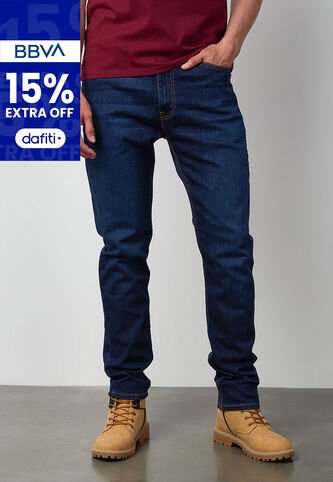 Jean Levi's 512 Slim Taper Fit Índigo Oscuro Levis