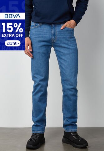 Jean Levi's 514 Straight Fit Índigo Medio Levis