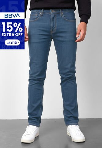 Jean Levi's 502 Taper Fit Índigo Medio Levis