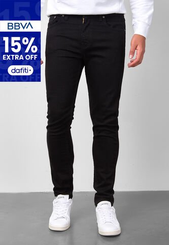 Jean Levi's 512 Slim Taper Fit Negro Levis