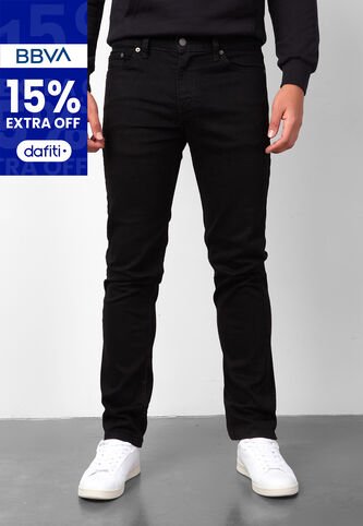 Jean Levi's 511 Slim Fit Negro Levis