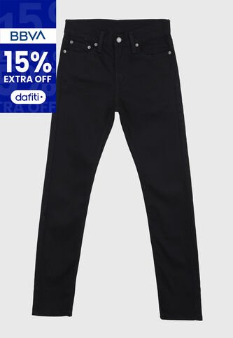 Jean Levi's 510 Skinny Fit Negro Levis