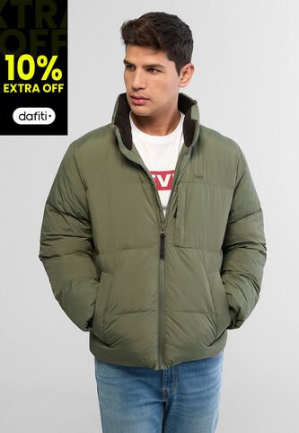 Chaqueta Acolchada Levi's Marshmallow Verde Oliva Levis