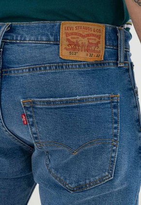Pantalón Azul Levi's 512 Slim Taper Fit