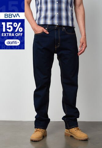 Jean Levi's 505 Regular Fit Índigo Oscuro Levis