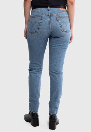 Jean Levi's 501 Skinny Fit Índigo Medio