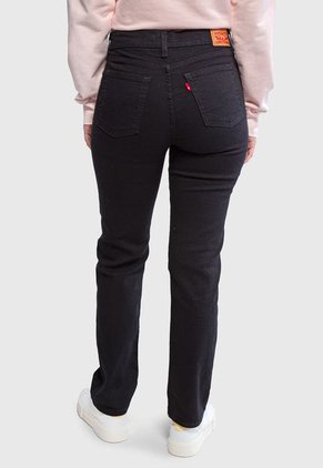 Jean Levi's 724 Slim Straight Negro