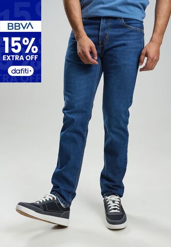 Jean Levi's 502 Taper Fit Índigo Medio Levis