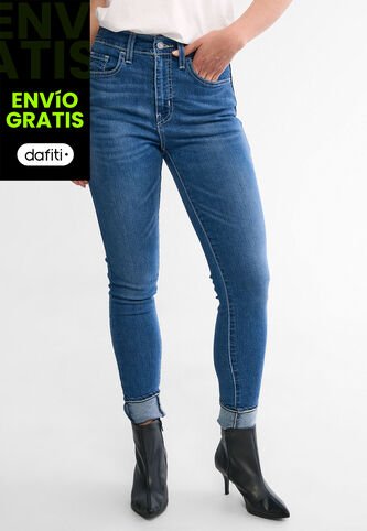 Jean Levi's 720 Super Skinny Fit Índigo Medio Levis