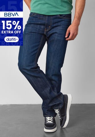 Jean Levi's 514 Straight Fit Índigo Oscuro Levis
