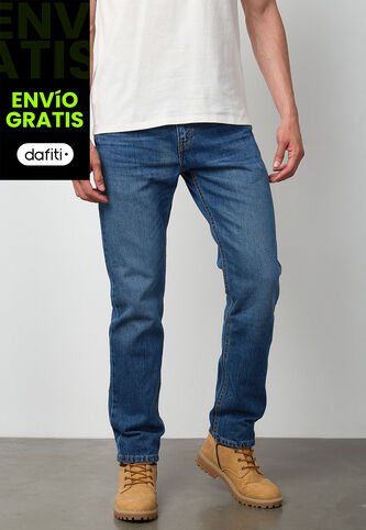 Jean Levi's 502 Taper Fit Índigo Medio Levis