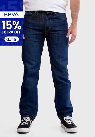 Jean Levi's 514  Straight Fit Índigo Oscuro Levis