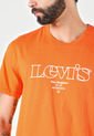 Camiseta Naranja-Blanco Levi's de Levis