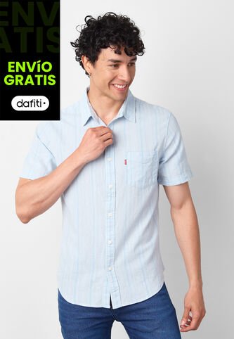 Camisa Levi's Classic Celeste Claro Levis
