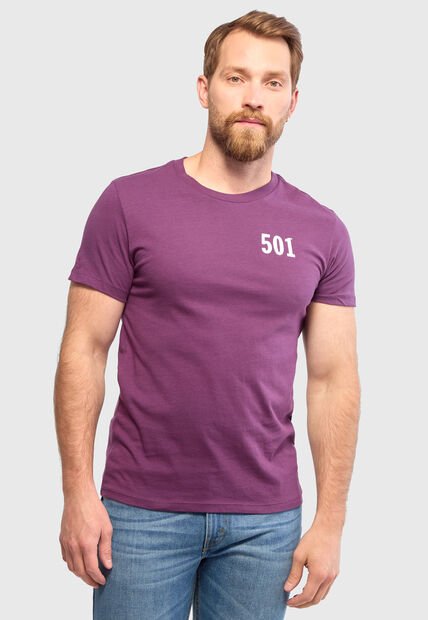 Camiseta Levi's SS Graphic Tee MX Violeta