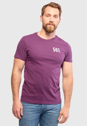 Camiseta Levi's SS Graphic Tee MX Violeta