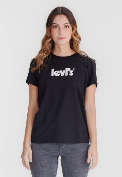 Camiseta Negro-Blanco Levi's Graphic
