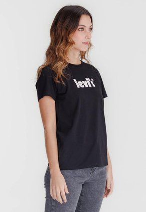Camiseta Negro-Blanco Levi's Graphic