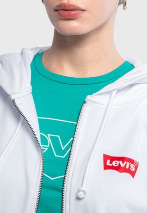 Hoodie Levi's Blanco