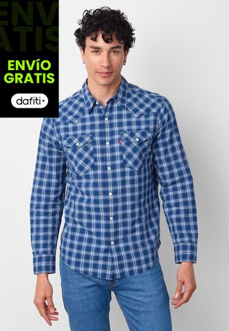 Camisa Levi's Classic Western Azul Levis