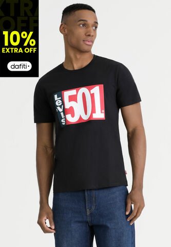 Camiseta Levi's Negro Levis