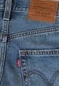 Short Levi's Ribcage Fit Índigo Medio de Levis