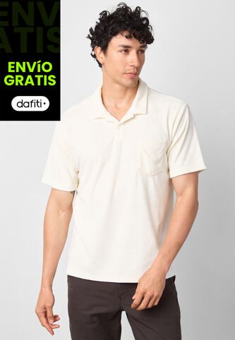 Polo Levi's Terry Pocket Marfil Levis