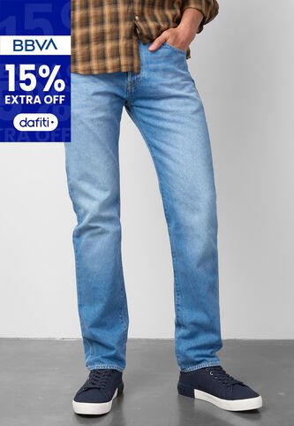 Jean Levi's 501 Original Fit Índigo Claro Levis
