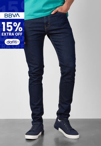 Jean Levi's 512 Slim Taper Fit Índigo Oscuro Levis