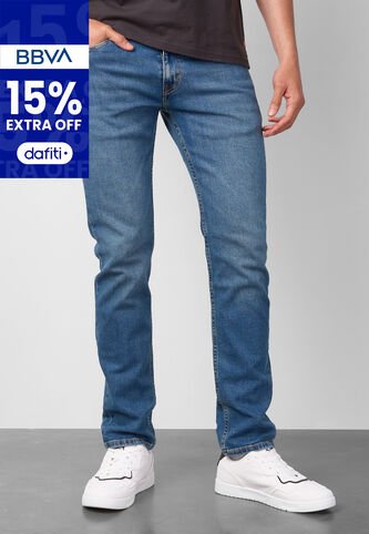Jean Levi's 511 Slim Fit Índigo Medio Levis