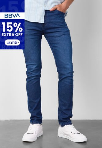 Jean Levi's 510 Skinny Fit Índigo Medio Levis