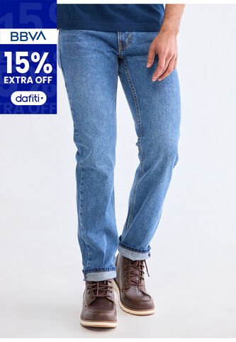 Jean Levi's 514 Straight Fit Índigo Medio Levis
