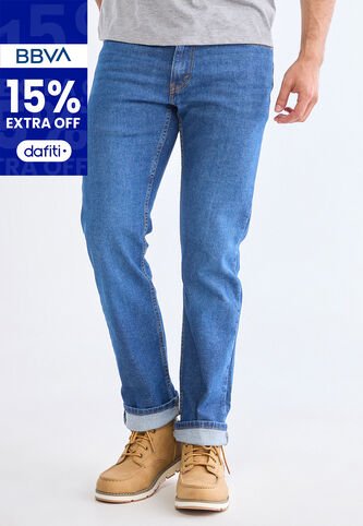 Jean Levi's 514 Straight Fit Índigo Medio Levis