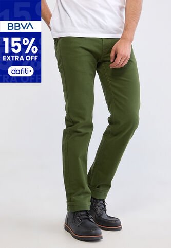 Jean Levi's 505 Regular Fit Verde Levis