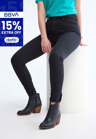 Jean Levi's 720 Super Skinny Fit Negro Levis