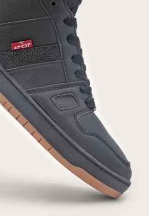 Tenis Lifestyle Negro-Café Levi's BB Hi