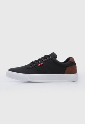 Tenis Lifestyle Negro-Blanco-Marrón Levi's