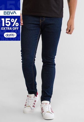 Jean Levi's 512 Slim Taper Fit Índigo Oscuro Levis