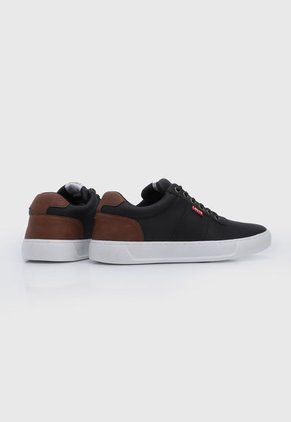 Tenis Lifestyle Negro-Blanco-Marrón Levi's