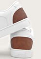 Tenis Lifestyle Blanco-Café Levi's Jefrey de Levis