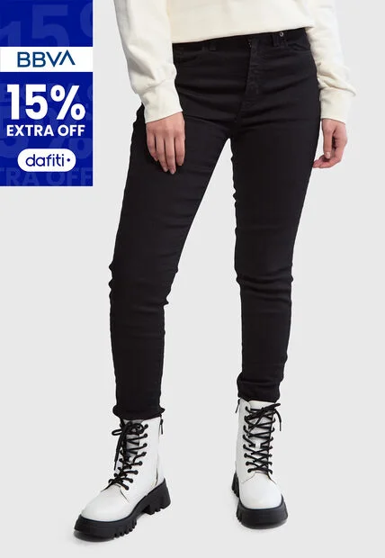 Jean Levi's 721 Skinny Fit Negro