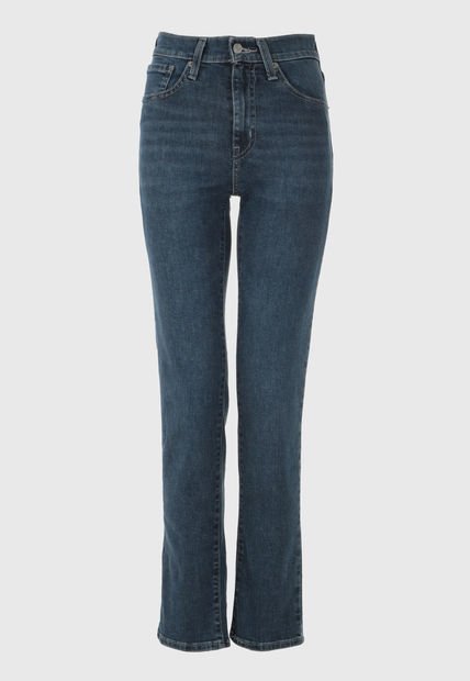 Jean índigo Medio Levi's 724 High Rise Slim Straight Fit